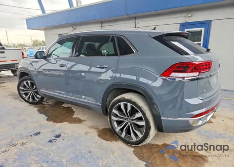 2023 Volkswagen Atlas Cross Sport Sel Premium R-Line из США, поврежденный, VIN 1V2FE2CAXPC228204